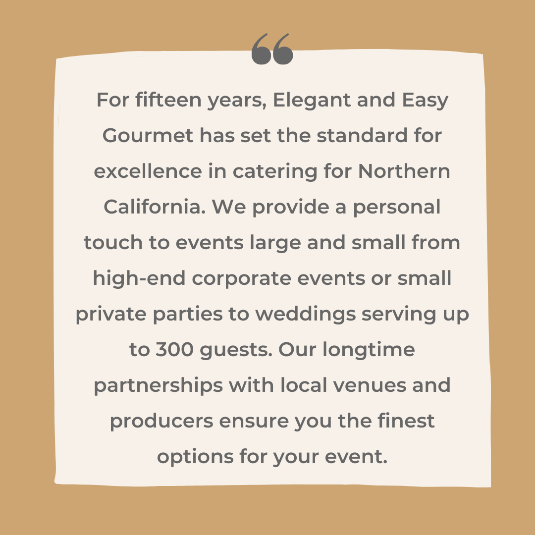 Elegant &amp; Easy Gourmet Info